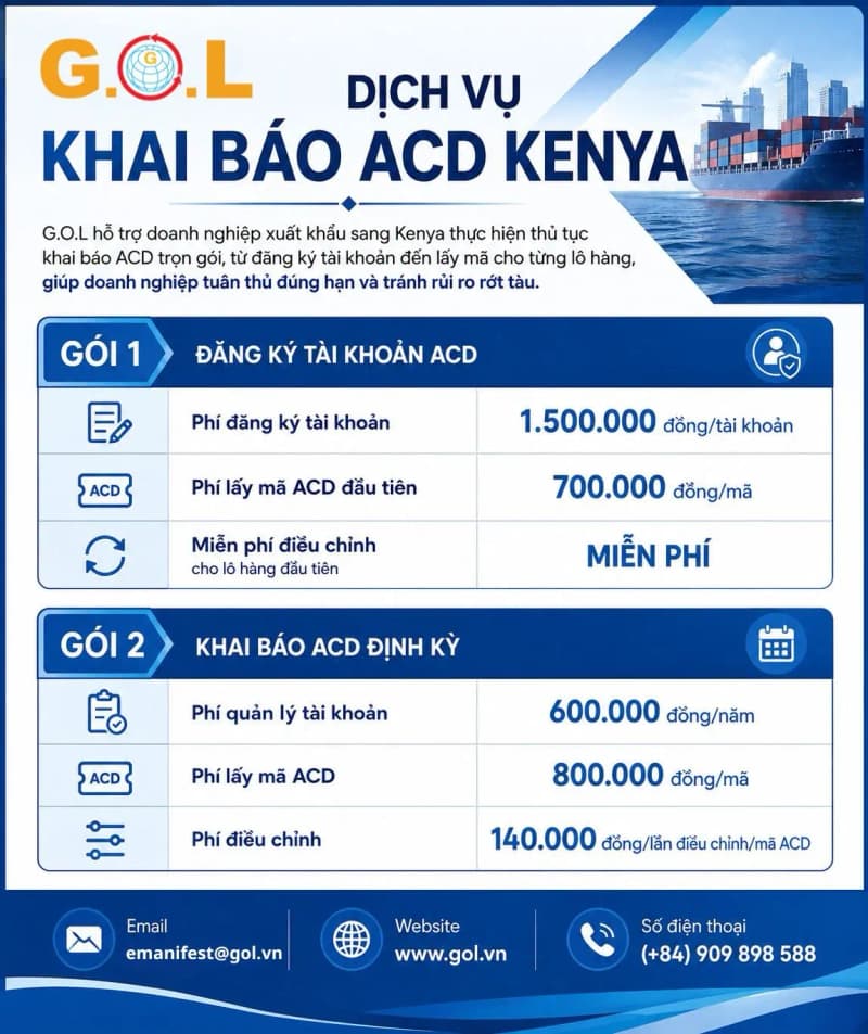 Khai báo ACD định kỳ