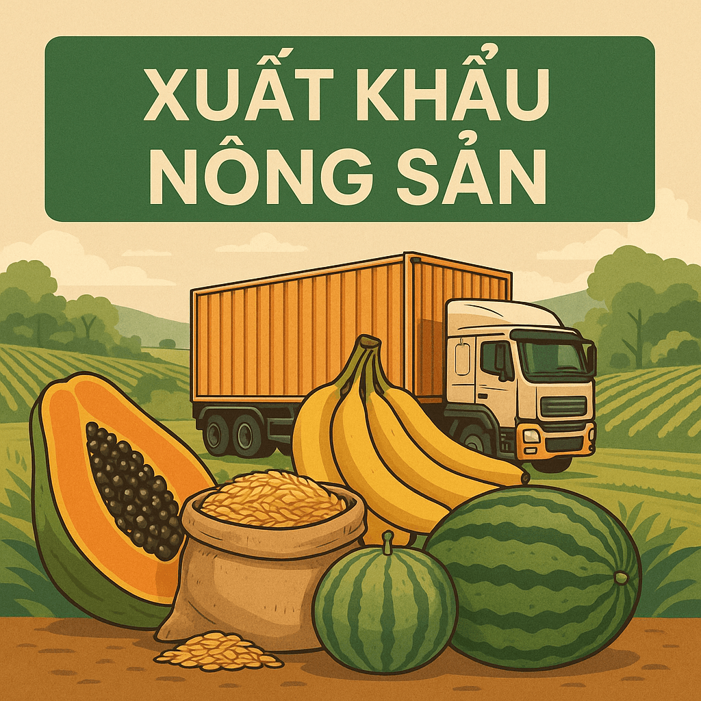 Chi tiết Quy trình và Thủ tục xuất khẩu nông sản tại Việt Nam