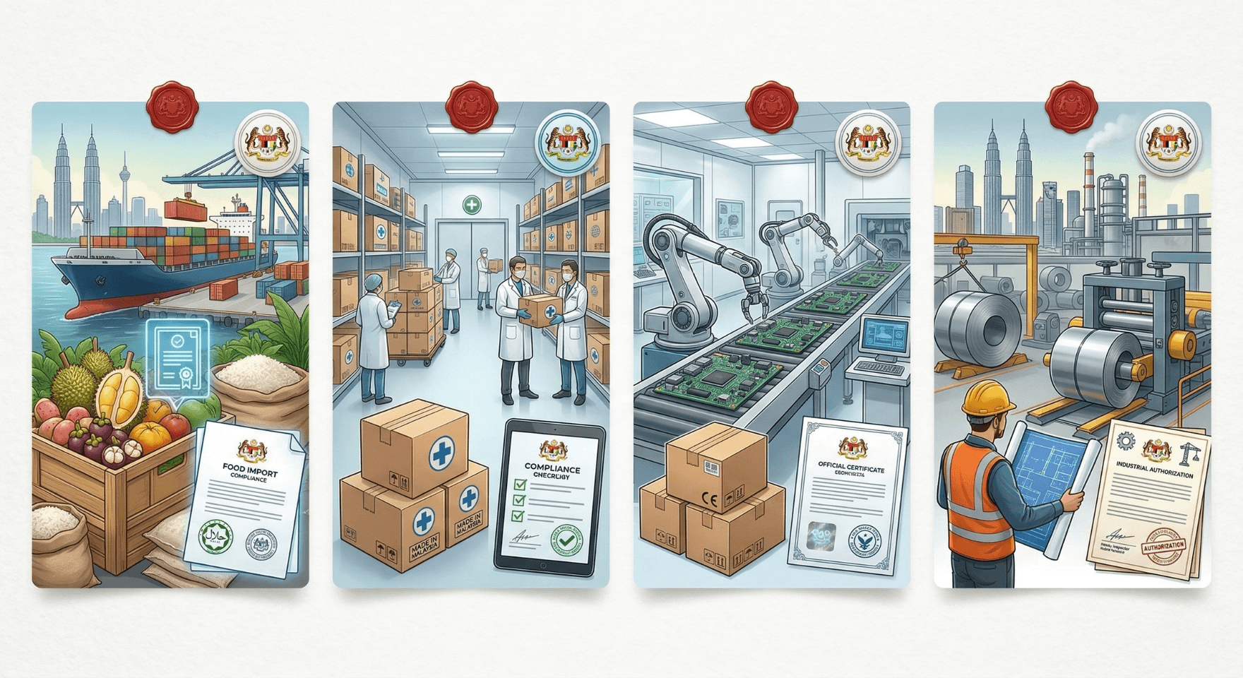 Giấy Phép Nhập Khẩu Malaysia Theo Ngành Hàng