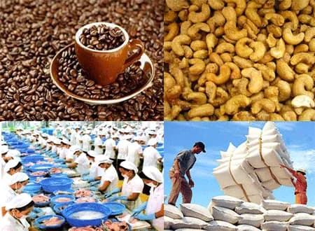 các sản phẩm thực phẩm tiêu biểu từ việt nam xuất khẩu đi mỹ